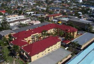 K Resort Surfers Paradise - fully repaired and restored in Tuscan red