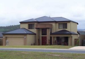 Ironstone roofing and Night Sky guttering